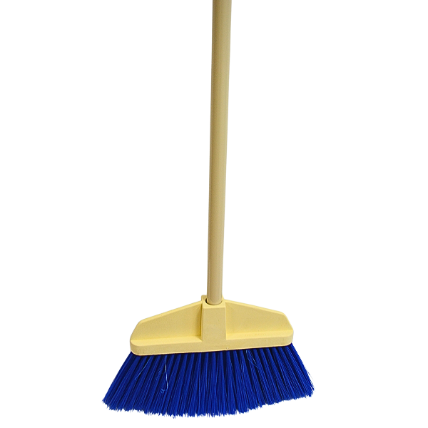 FINE BLUE UNFLAGGED BRISTLE BRUSKE POLY CAP BROOM™ product #5635