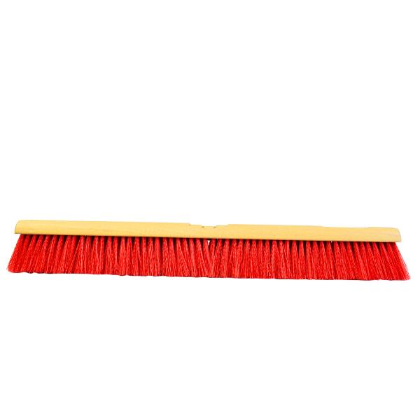 30" Bruske Floor Brush with MEDIUM BLEND OF SOFT RED BRISTLES