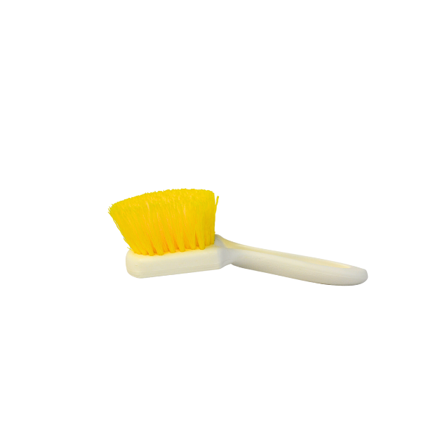 Poly Bristle and white poly block bruske brush 4729 yellow