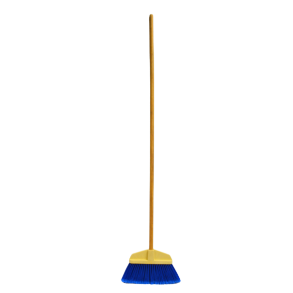 FINE BLUE UNFLAGGED BRISTLE BRUSKE POLY CAP BROOM™ product #5615