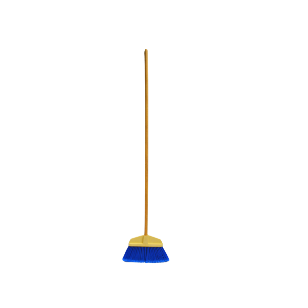 MEDIUM BLUE FLAGGED BRISTLE BRUSKE POLY CAP BROOM™  product #5616
