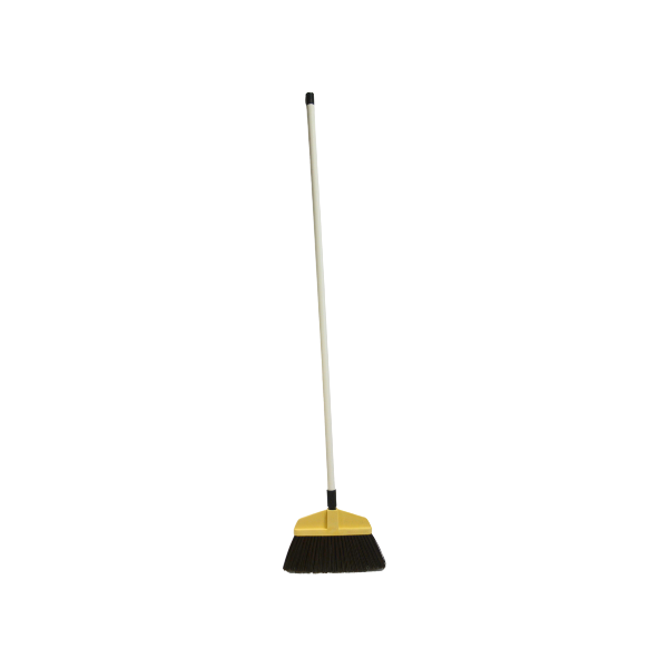 BROWN HEAVY-DUTY UNFLAGGED BRISTLE BRUSKE POLY CAP BROOM™ product #5639