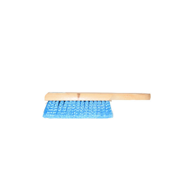 Bruske Budget counter duster 4400, wood block with blue flagged bristle.