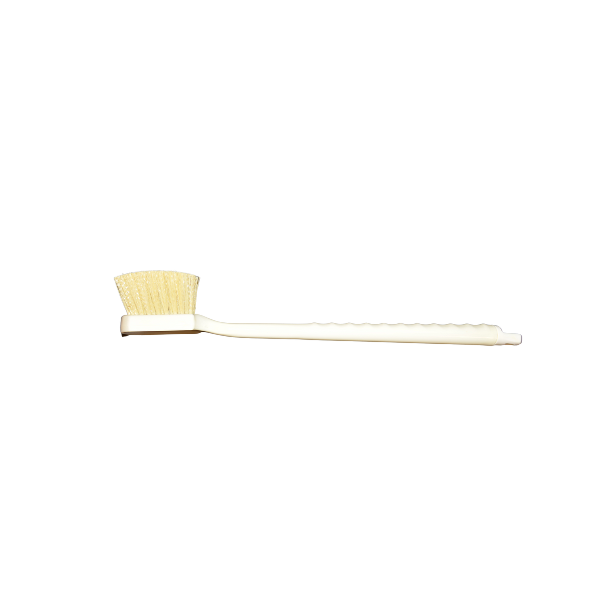 Bruske Knob Scrub 4630 Long handle, with beige poly bristle