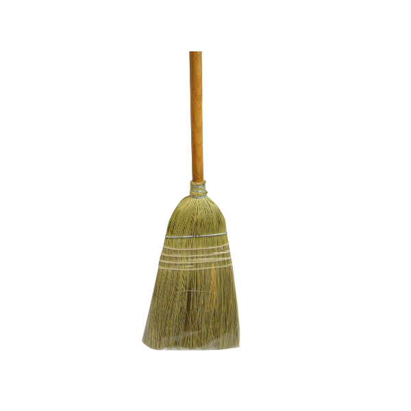 Bruske Broom  Heavyweight broom with Rattan center 5436