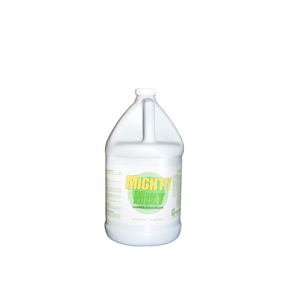 Mighty Mint Pre-blended 6 count, 1-gallon bottles of cleaning concentrate