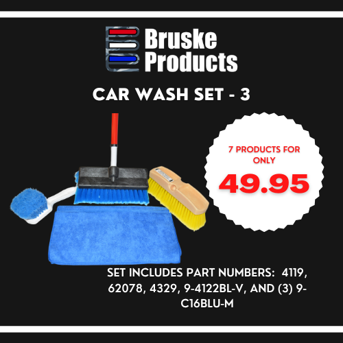 Bruske Car Wash Set 3